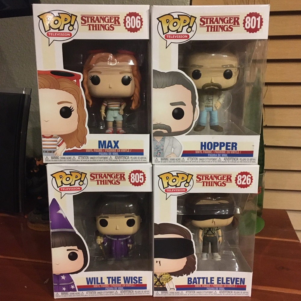 Stranger Things Funko Pops